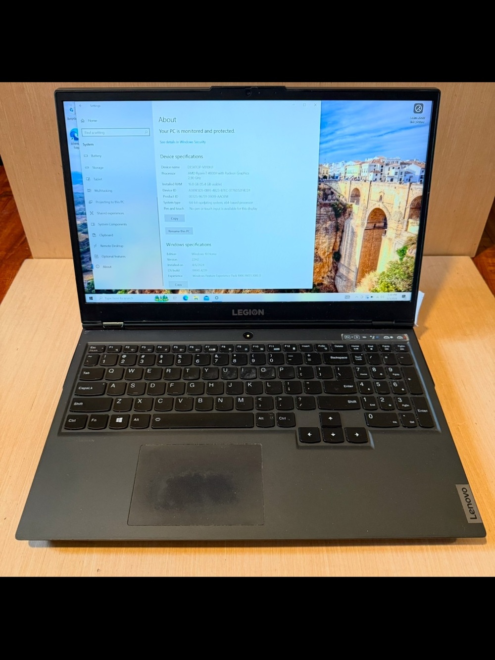 Lenovo Legion 5i 16" Gaming Laptop Tested Great 512GB Read Info Below!